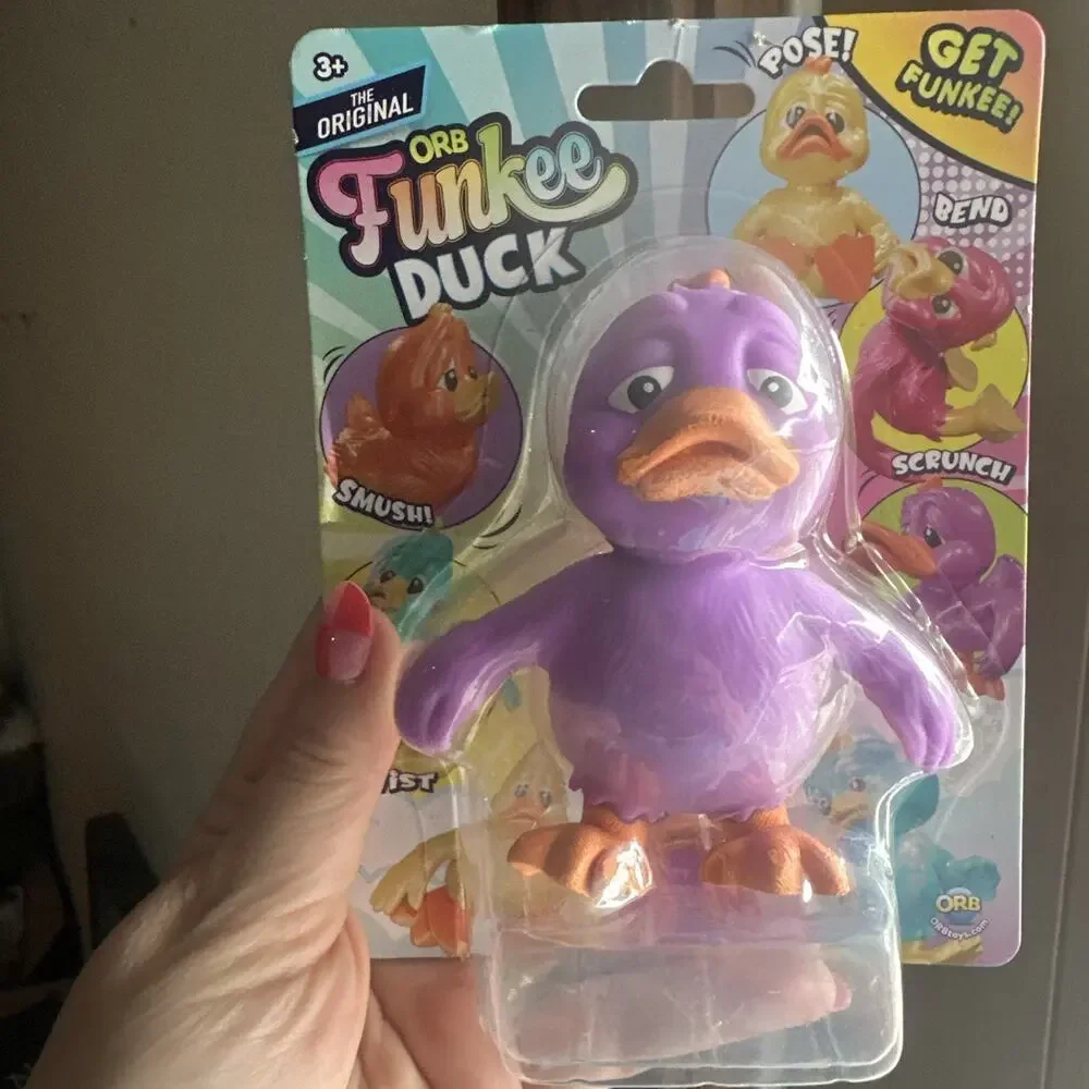 Orb Funkee Duck New Viral Purple Duck Squishy